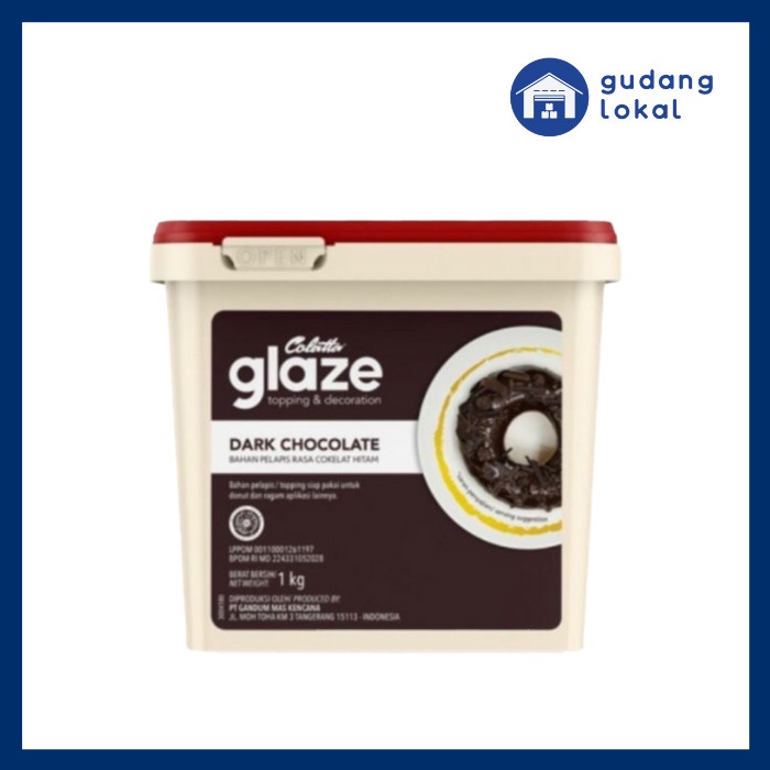 

COLATTA GLAZE DARK COKELAT 1 KG