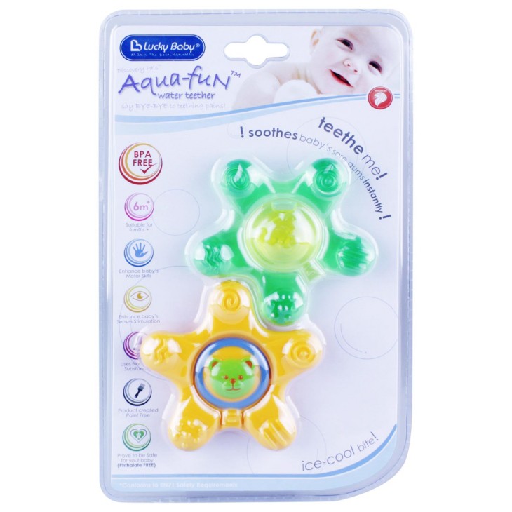 Lucky Baby Teether Star Aqua-Fun