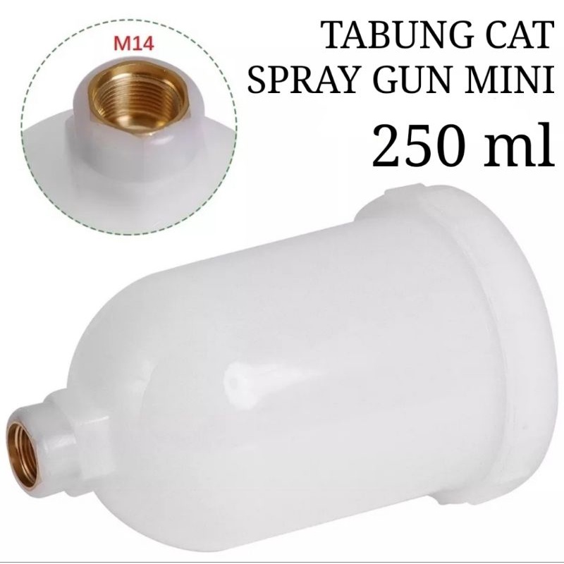 Tabung spray gun mini hvlp 250ml