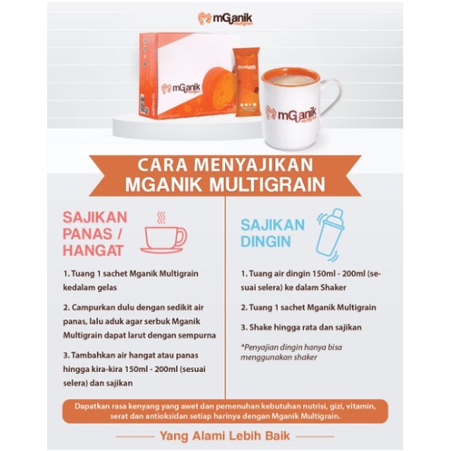 Mganik Multigrain Sachet - Superfood Cegah Gula Darah dan Kolesterol