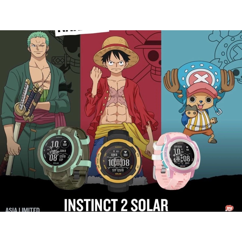 Garmin Instinct 2S Solar One Piece Chopper - Pink Garansi Resmi TAM 2 Tahun