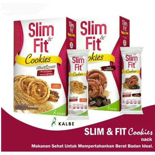 Slimfit slim &amp; fit Slim and Fit cookies dark chocolate raisin cinamon DIET (10x22 gram) LADANG LIMA BLACKMOND SACHET COOKIES GLUTEN FREE | SNACK CEMILAN DIET SEHAT ASI BOOSTER KACANG ALMOND DARK CHOCOLATE