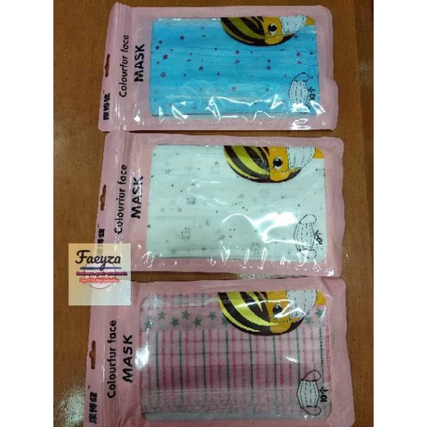 MASKER DOCKTER SEKALI PAKAI MOTIF grosirgrosir