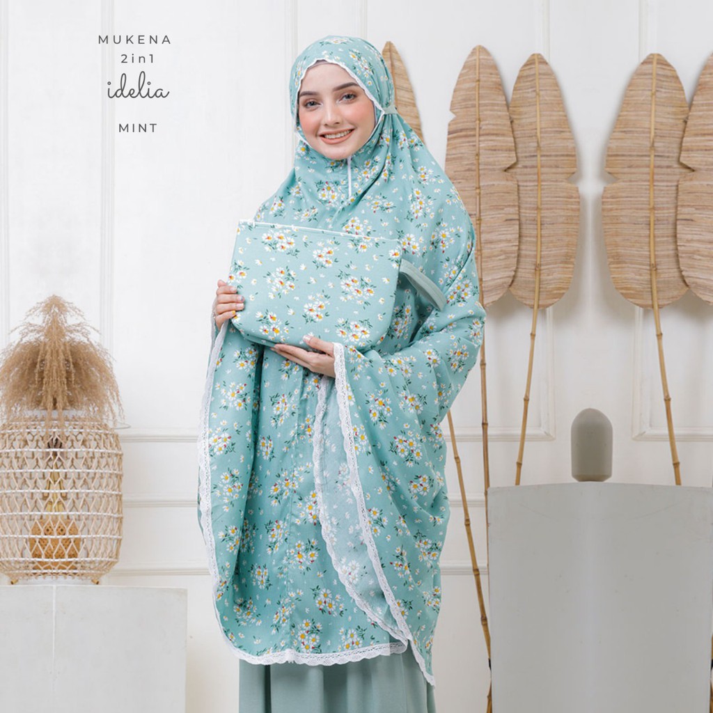 Mukena Dewasa Rayon 2in1 Idelia