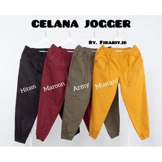 XL XXL XXXL Celana  Jogger  JUMBO  muat sampai BB 100 KG 