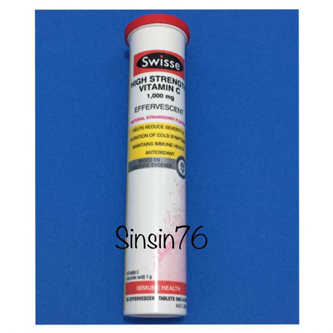 -Vitamin-C- Swisse High Strength Vitamin C 1000Mg (20 Kapsul) -Vitamin-Kesehatan.