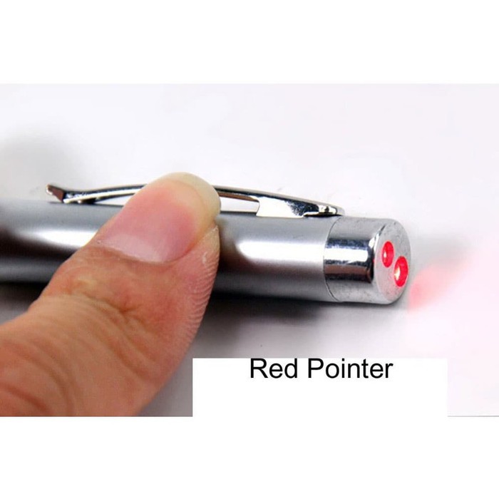 Pena Premium 5 in 1 Laser Pointer - Silver