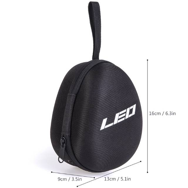 Tas Reel pancing LEO Hard Case - F-49 - Black