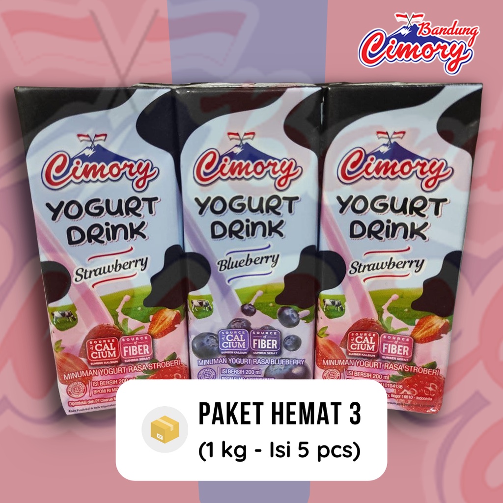 

[PAHE 1 ISI 5 PCS] Cimory Yogurt Drink 200 ML | CIMORY YOGURT KOTAK 200 ML | Yogurt Cimory UHT 200 ML | Cimory Yoghurt 200 ML | Cimory Yogurt ( Yoghurt ) Drink 200 ML | CIMORY YOUGURT 200ML | Rasa Blueberry / Strawberry