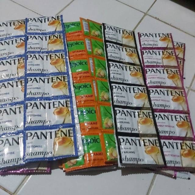 PANTENE,HEAD&amp;SHOULDERS SHAMPO SACHET RENTENG