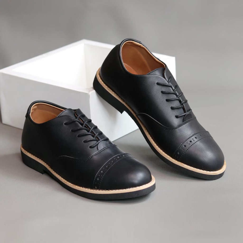 COD SEPATU FORMAL PANTOPLE TALI LOAFER PRIA DEWASA KULIT ASLI ORIGINAL FORMAL CASUAL PANTOFEL PRIA KERJA KANTOR GURU PNS PESTA RESMI NYAMAN || PANTOPEL PRIA PANSUS BERKUALITAS FASHION TRANDY