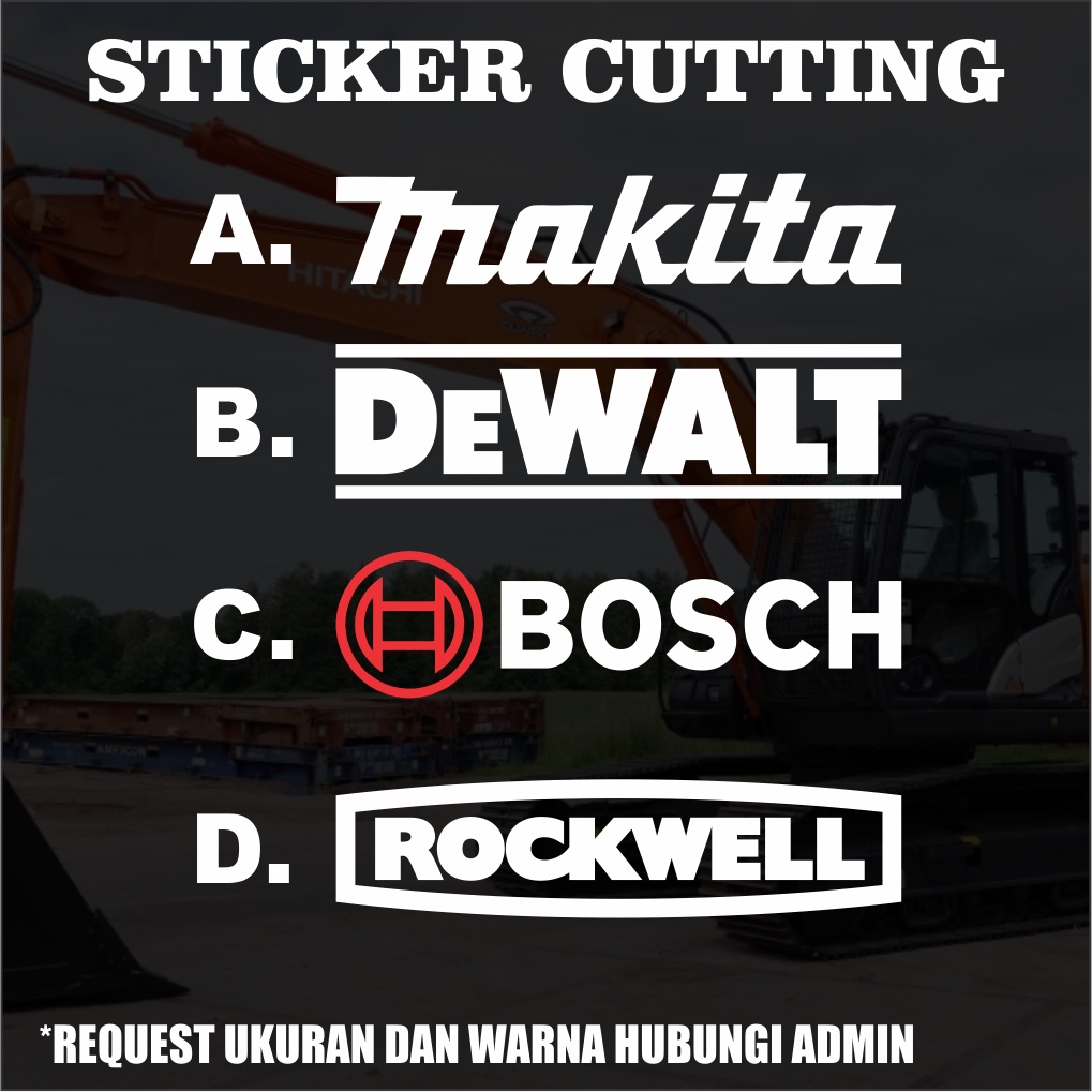 Sticker Cutting Sponsor Tool Rockwell,Hitachi DLL