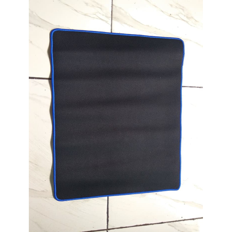 Mousepad Gaming Sades Polos Jahit pinggir 43cm x 35cm Bahan Kasar