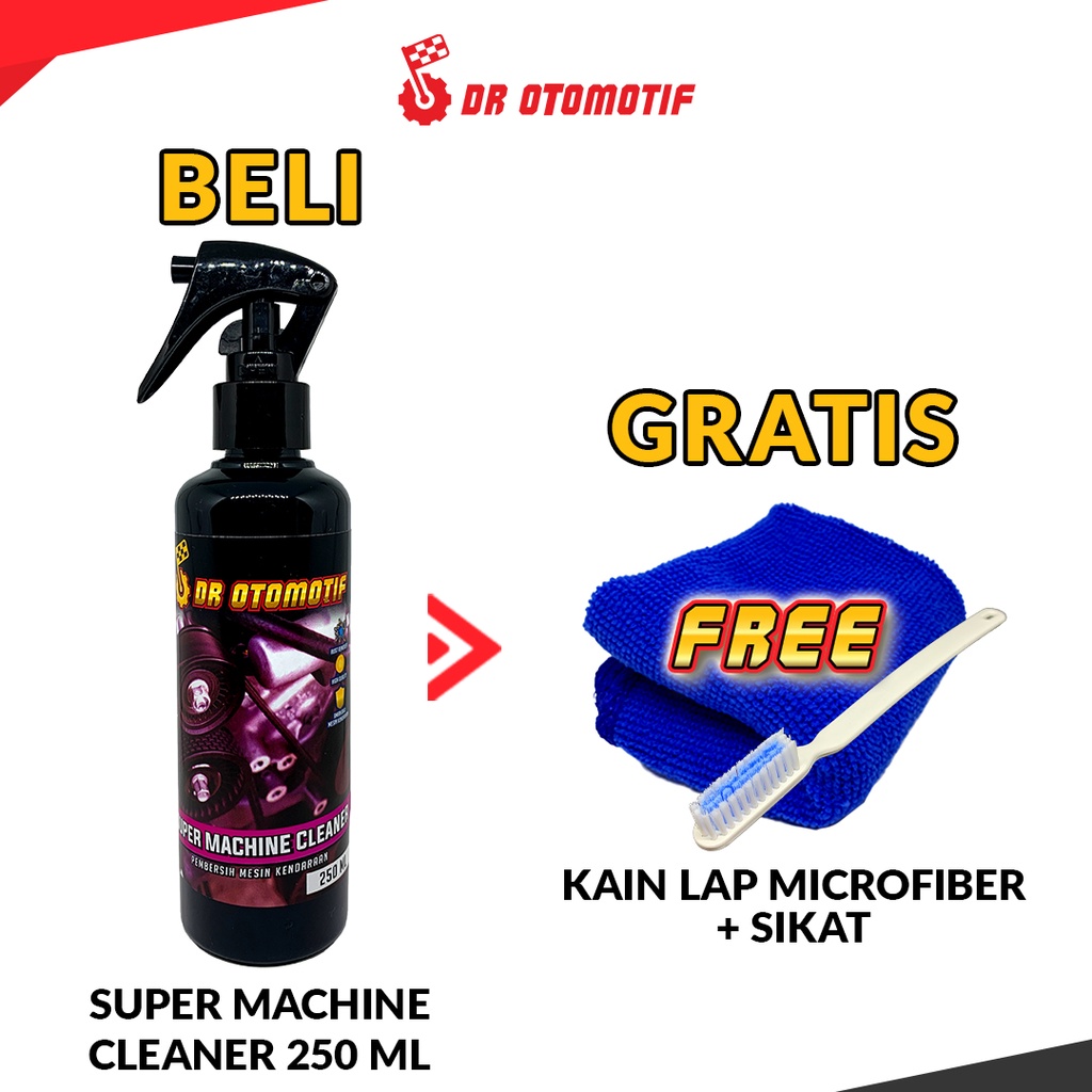 DR SUPER MACHINE CLEANER Cairan Ampuh Menghilangkan Karat Pada Mesin Kendaraan Perawatan Otomotif