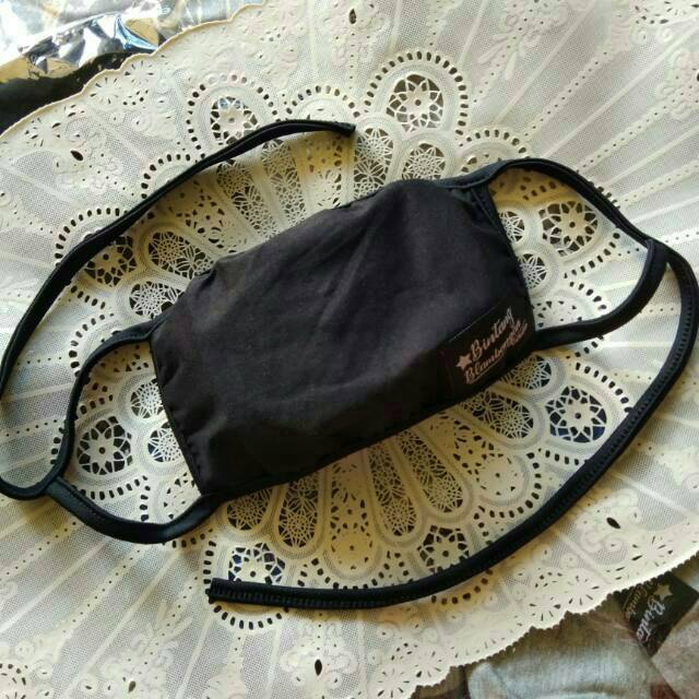 MASKER KAIN 3 LAPISAN TEBAL EARLOOP MASKER HIJAB TALI MASKER KAIN 3 LAPIS MASKER WAJAH MURAH GROSIR