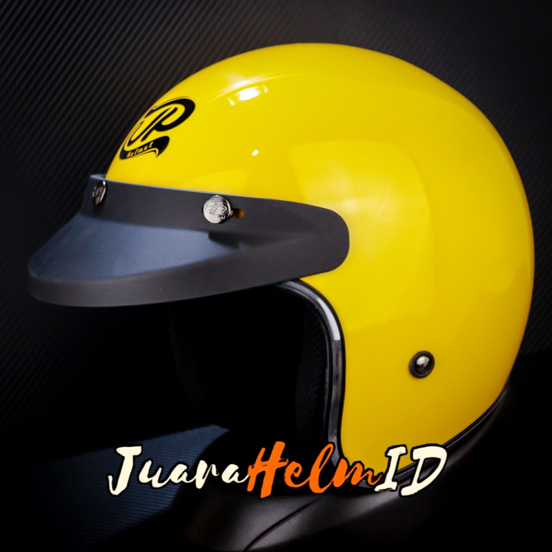 JPX HELM JP RETRO NEW BIGIE / YELLOW LEMON / JPRETRO