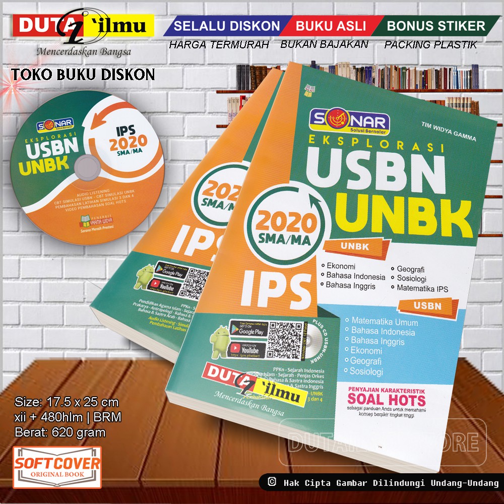 Sonar Eksplorasi Usbn Unbk Untuk Sma Ma Program Ips Tahun 2020