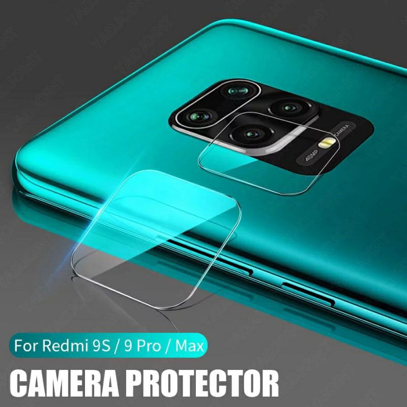 3IN1-COD Soft Case Armor Bumper Anti Crack Redmi Note 9 TG Anti Gores Kaca Full Layar Kamera Premium