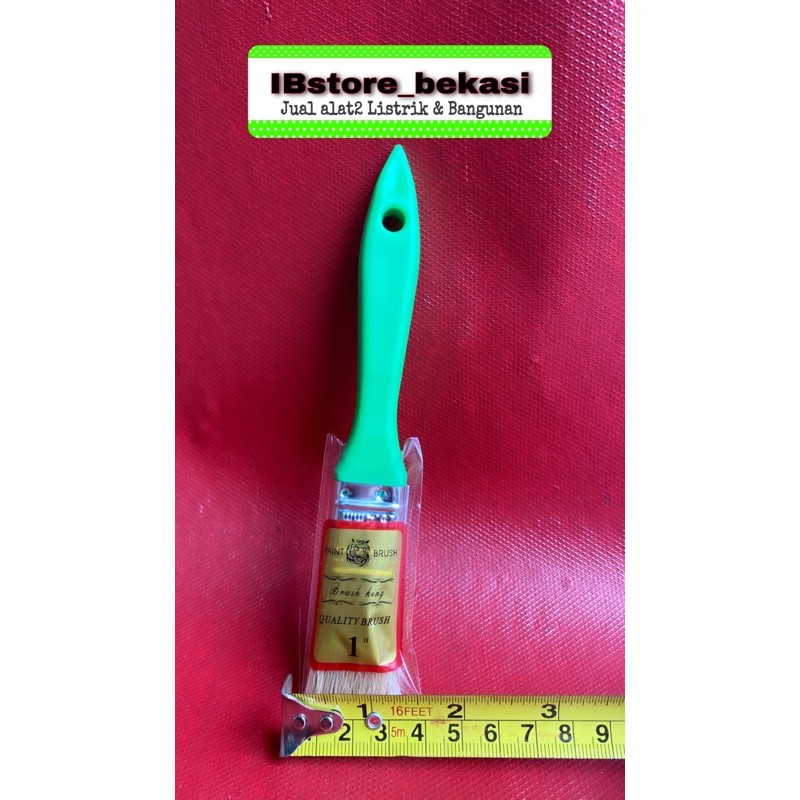 

Kuas cat gagang plastik 1 “