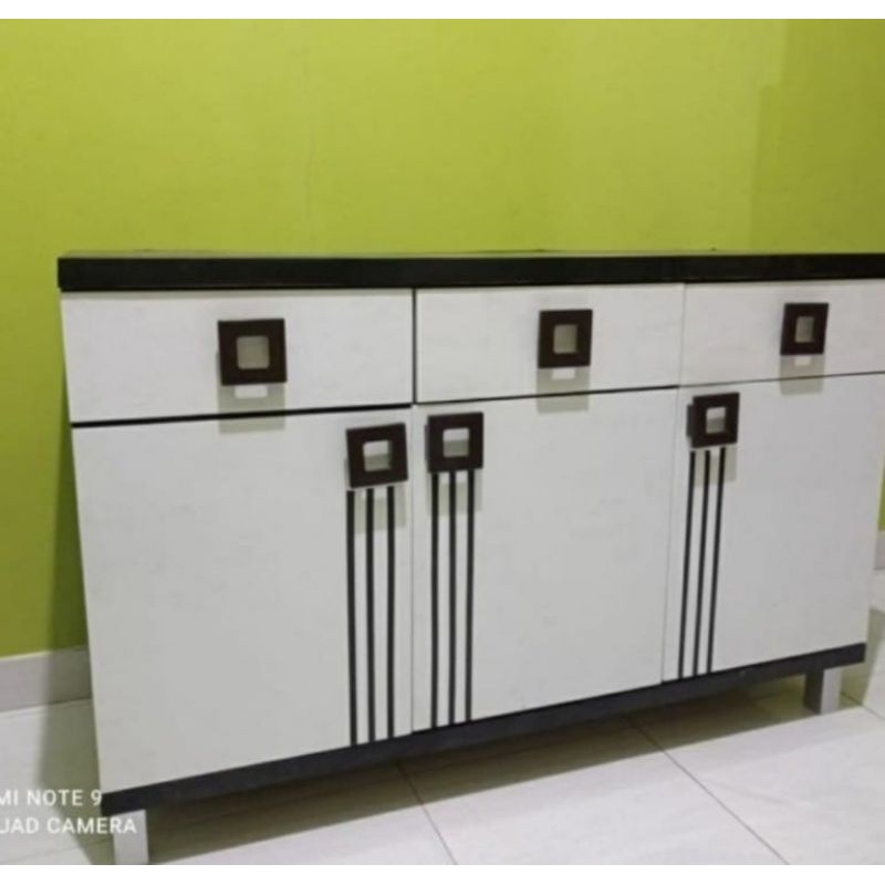 MEJA DAPUR RAK DAPUR MEJA KOMPOR GAS LACI LUAR