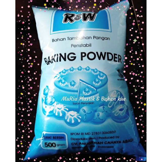 

Baking Powder 500gr los