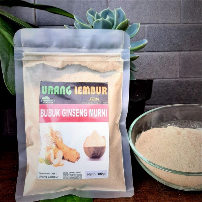 

Bubuk Gingseng Murni Alami 100Gram