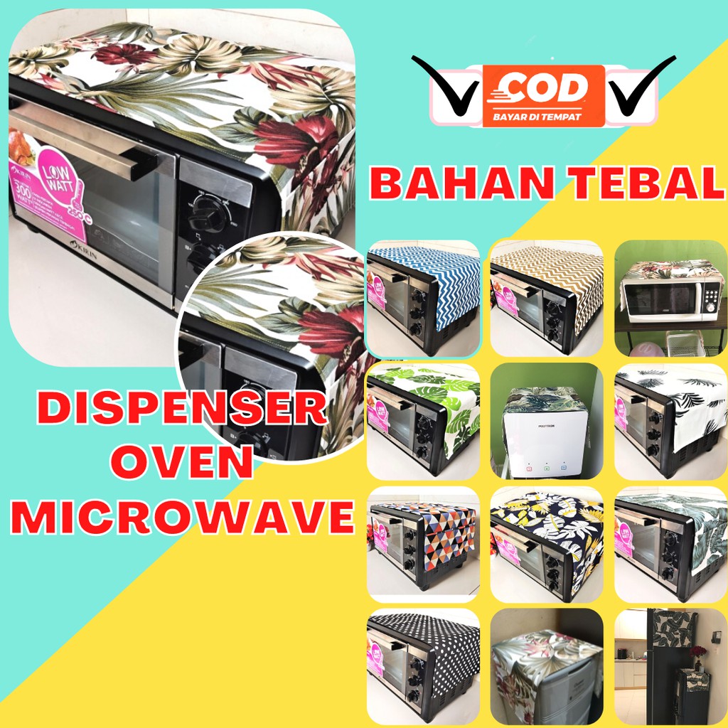 Sarung Oven Listrik Alas Oven Cover Microwave Cover Oven Listrik Tutup Microwave Tutup Oven Taplak O