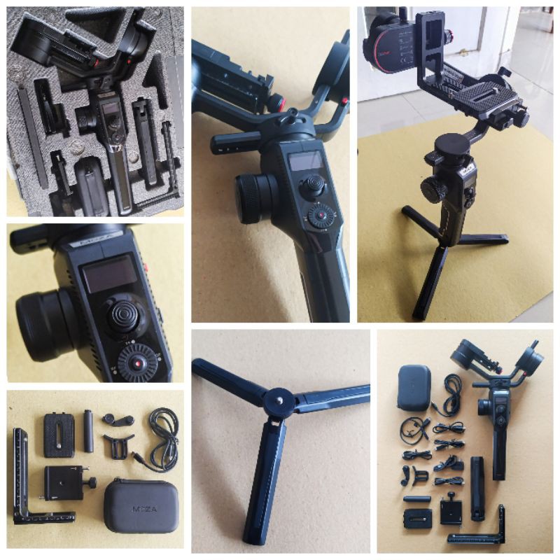 Moza Aircross 2 gimbal stabilizer kamera DSLR & mirrorless bekas second seken murah