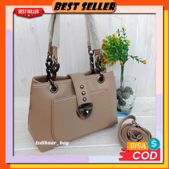 Tas Selempang Bahu Sling Shoulder Soulder Sholder Shoulderbag Bag Kanvas Canvas Wanita Cewek Cikka C