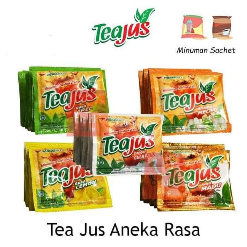 

TEA JUS/JASJUZ MINUMAN SERBUK ANEKA RASA SACHET 1 PCS