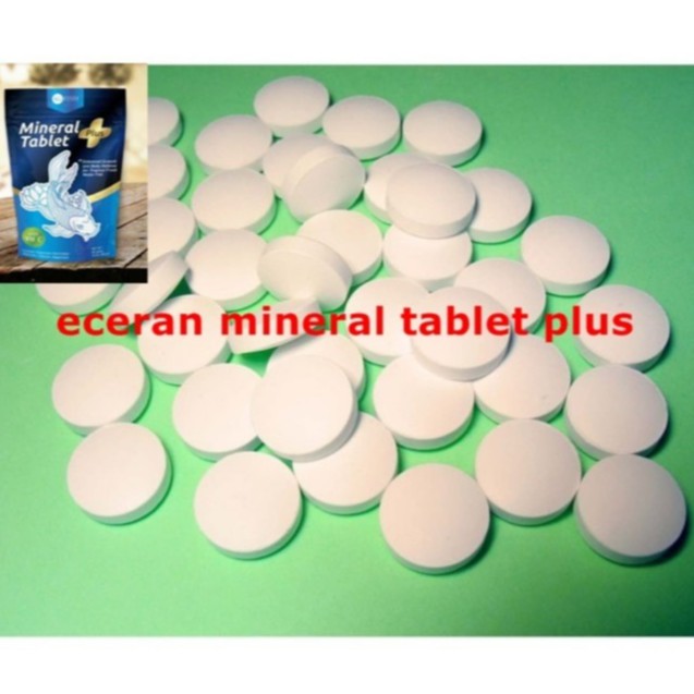 Eceran Mineral Tablet Plus Vitamin C Garam Garem Ikan 1 tablet