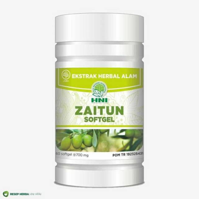 MINYAK ZAITUN KAPSUL SOFTGEL HNI/HPAI