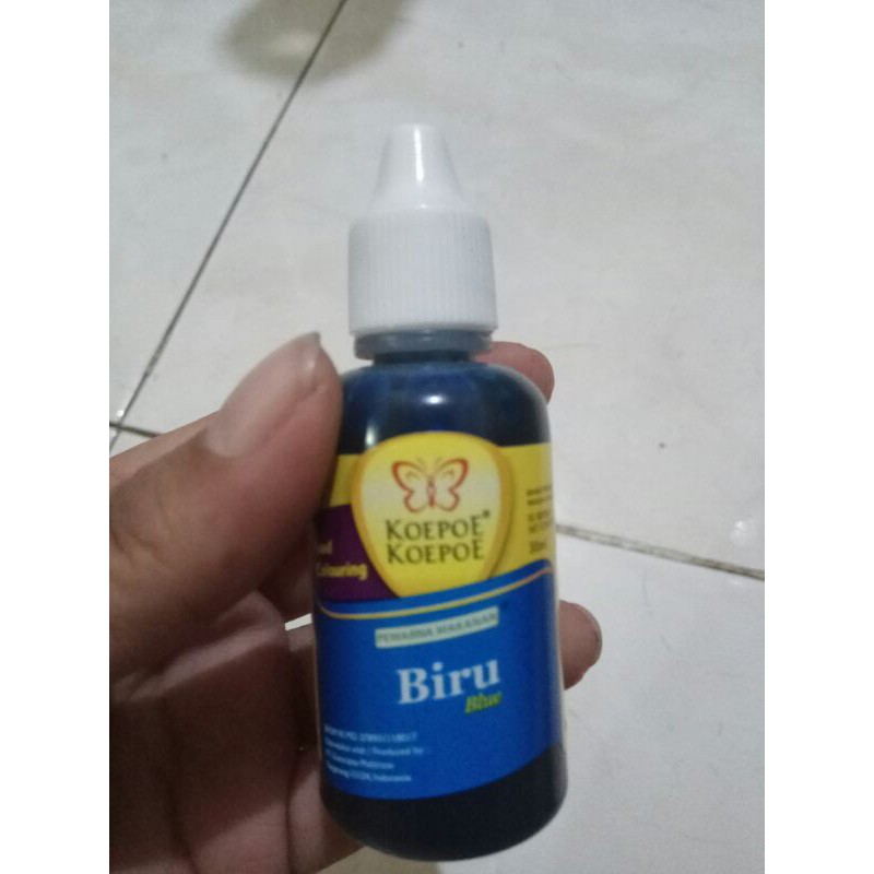 

Pewarna Kupu Biru 30ml