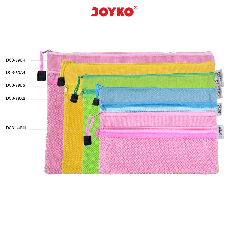 

Document Bag Tas Dokumen Joyko DCB-39 Bill A5 B5 A4 B4 Jaring Jeans