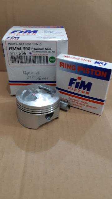 Piston seher kit Kawasaki Kaze fim 94 diameter 56 pin 13-1