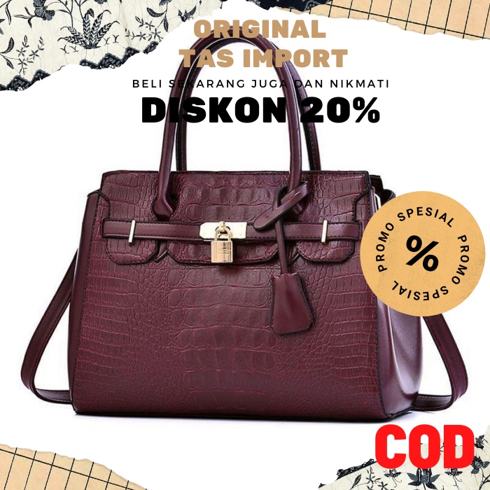 TAS WANITA IMPORT TAS KERJA IBU IBU KONDANGAN SB201150