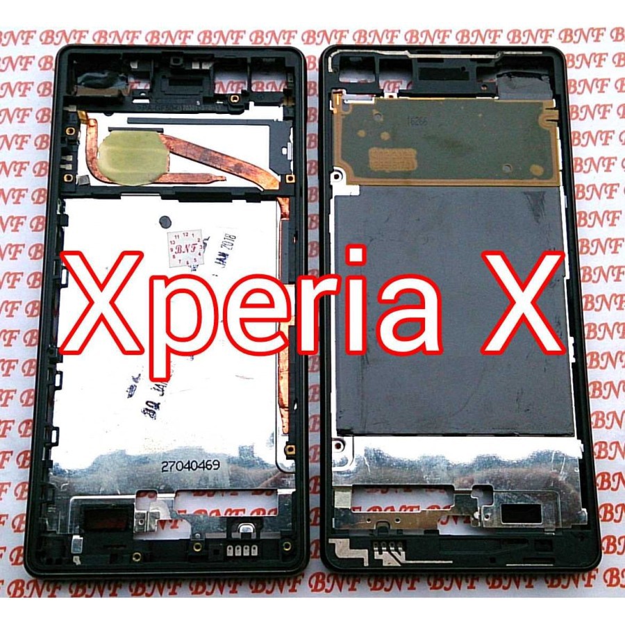 Original Bezel - Frame - Tulang - Sony Xperia X - F5121 - F5122