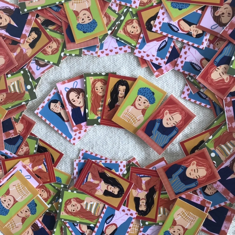 

IDOL PHOTOCARD STICKER LUCU KOREA
