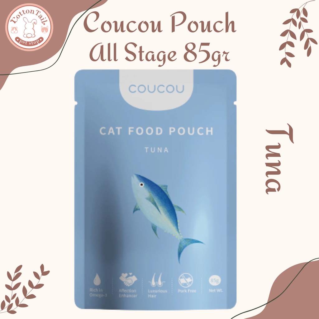 Makanan Kucing Coucou Pouch Premium 85Gr / Cat Food / Wet Food