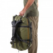 FORCLAZ Voyage Tas Gunung Extend 40-60 L Trekking Hiking Carry Bag - Khaki