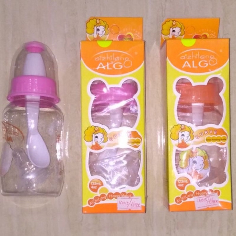 Botol Sendok Aizhilang Alg 120 ml / Botol Minum Susu