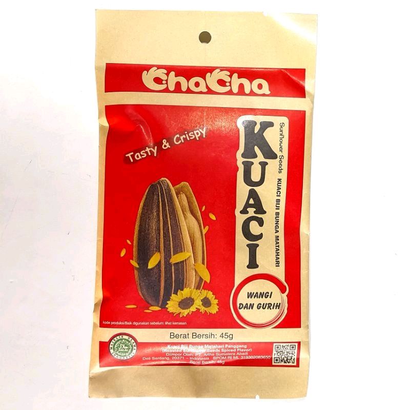 

2 pcs x CHACHA CHA CHA KUACI KWACI BIJI BUNGA MATAHARI POUCH 45GR