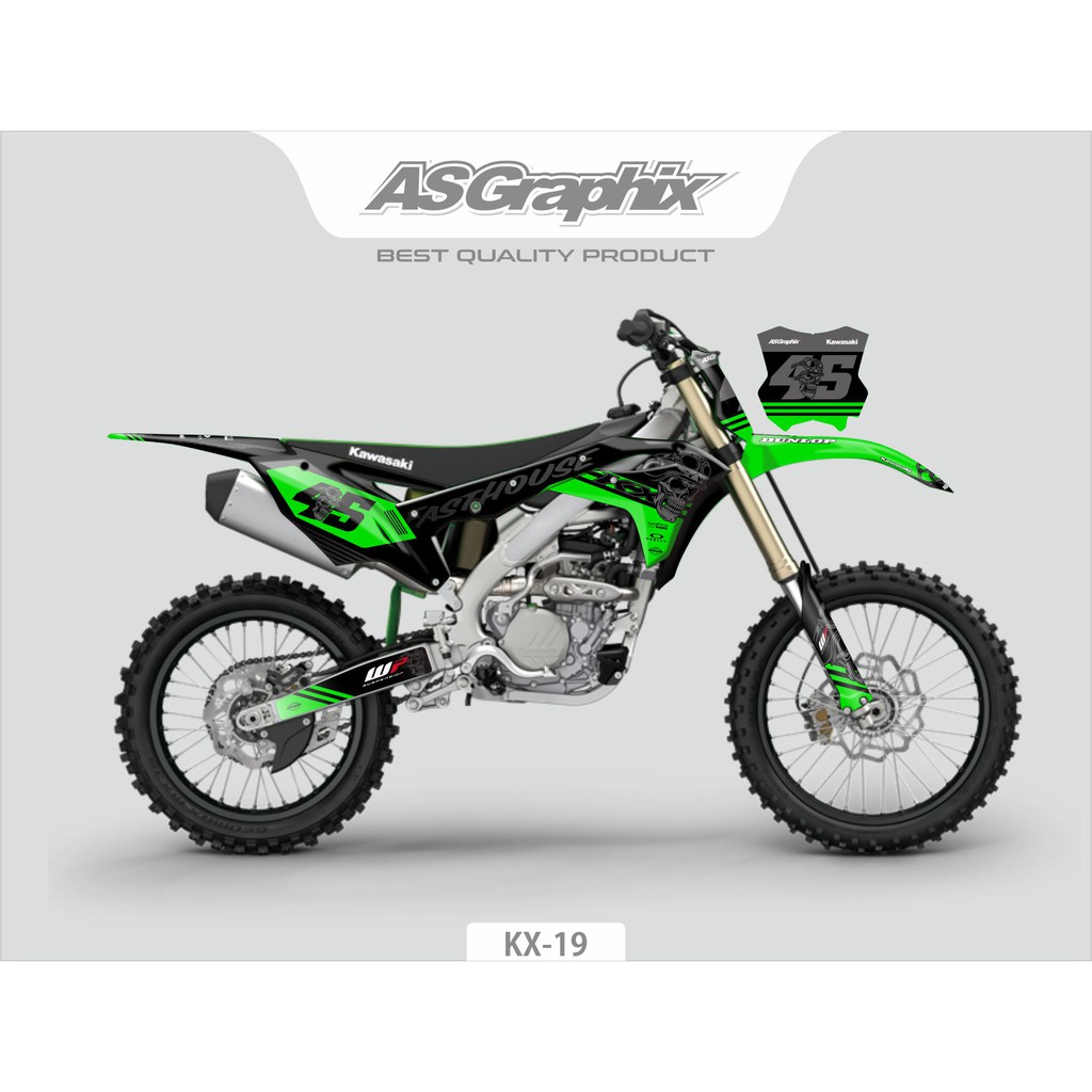 Sticker Decal Kawasaki KX250