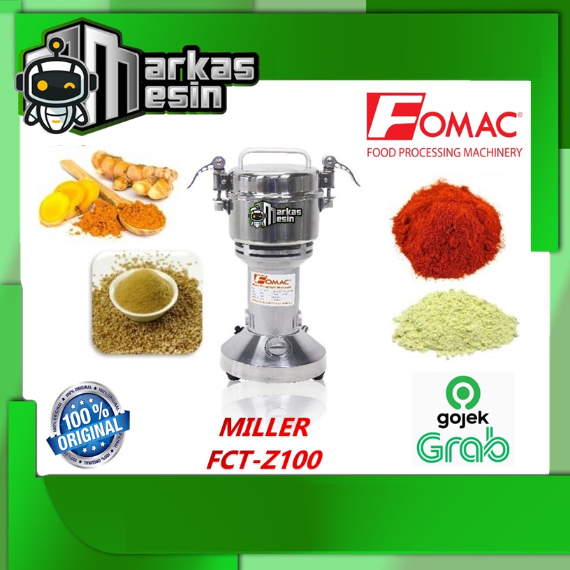 Mesin Penepung Penggiling Tepung Miller FCT-Z100 FOMAC