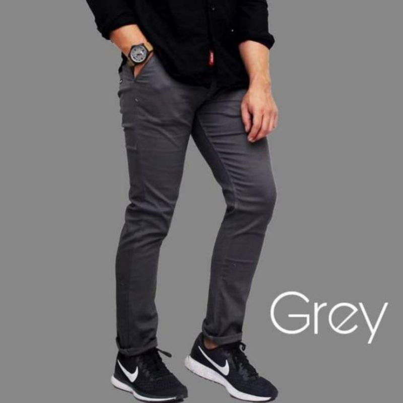 CELANA CHINO PANJANG MODEL TERBARU. STRAIGHT SLIM .