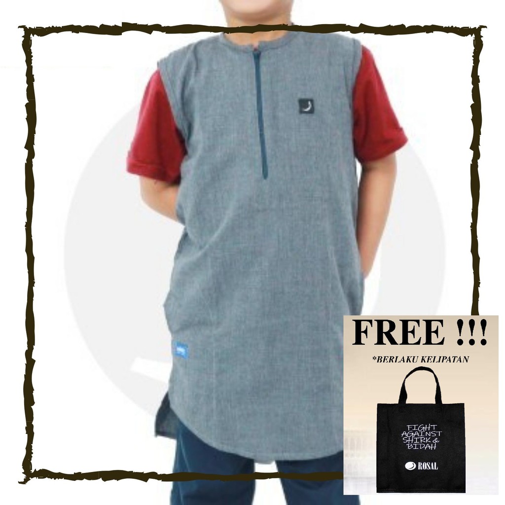 038 Rompi Shalat Anak Rompi Sholat Rosal Classic Shopee Indonesia