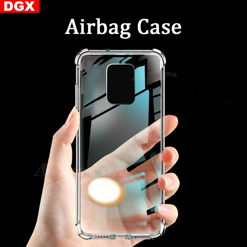 Casing Transparan Shockproof Original untuk Xiaomi Redmi Note 9 Pro Note 9 Pro Max Redmi Note 9S