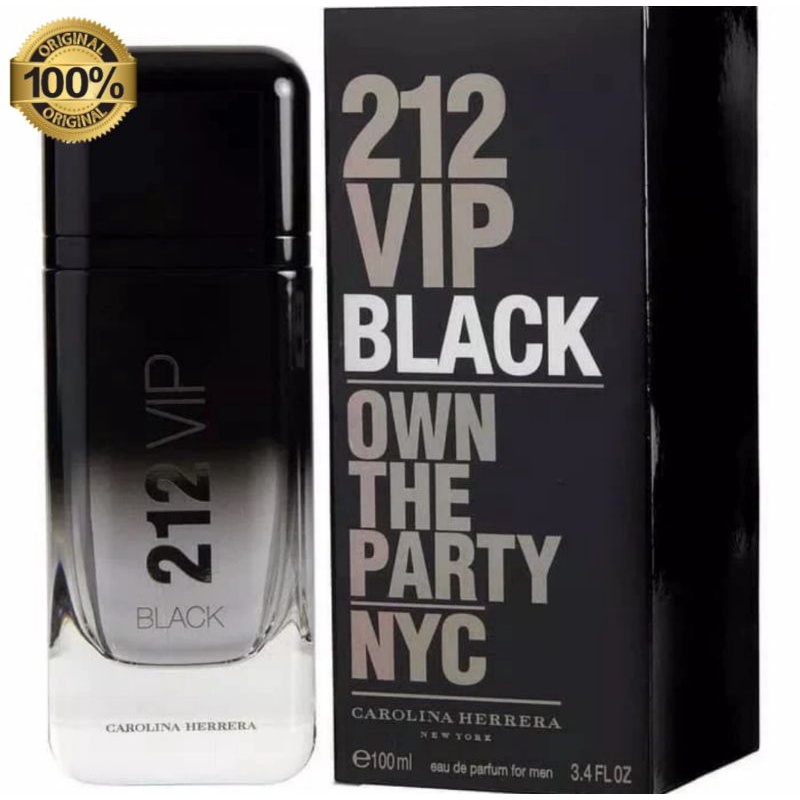 PARFUM 212 VIP BLACK ORIGINAL 100%