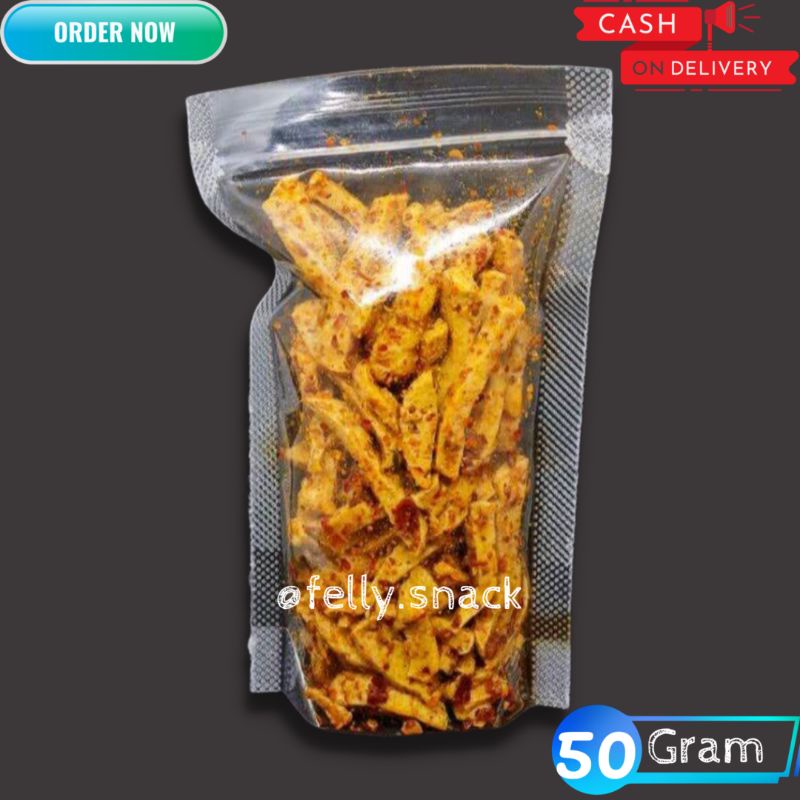 

BASRENG STIK PEDAS BUMBU BASAH DAUN JERUK/BASRENG PEDAS 50 Gram