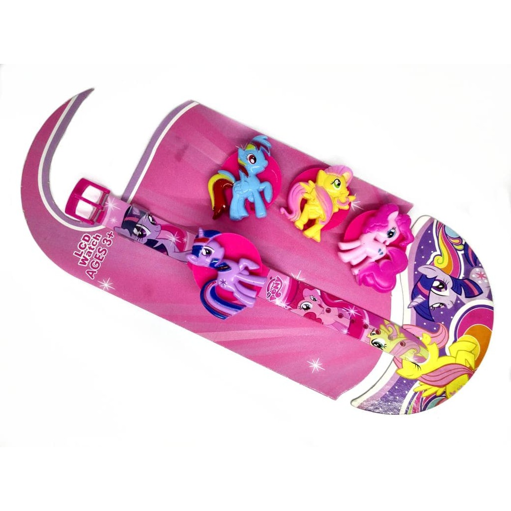 Terlaris JAM TANGAN ANAK PEREMPUAN KUDA PONI MY LITTLE PONY KEPALA DIGITAL Limited